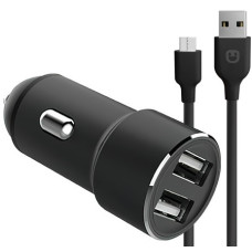 АЗУ Unico 2USB 2.4A+microUSB