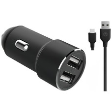 АЗУ Unico 2USB 2.4A+type-C
