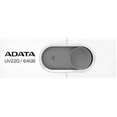 Флэш-драйв A-Data 64GB UV220 USB2.0 бел/серый