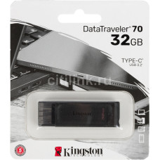 Флэш-драйв Kingston DataTraveler 70 DT70 Type-C 32GB USB 3.2 ч