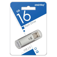 Флэш-драйвы SmartBuy USB 16GB V-Cut Silver