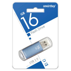 Флэш-драйвы SmartBuy USB 16GB V-Cut Blue