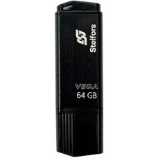 Флэш-драйв Stelfors USB 64GB Vega металл черный