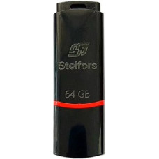 Флэш-драйв Stelfors USB 64GB Classic черный