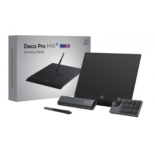 Планшет графический XPPen Deco Pro MW (2 поколение) + пульт управления
