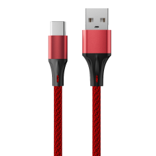 Кабель Accesstyle  AC30-F200M Type-C Red