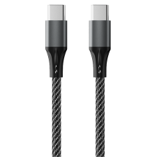 Кабель Accesstyle  CC30-F100M Type-C-Type-C black-grey