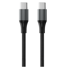 Кабель Accesstyle  CC30-F100M Type-C-Type-C black