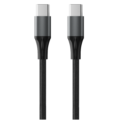 Кабель Accesstyle  CC30-F100M Type-C-Type-C black
