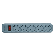 Сетевой фильтр Centek CT-8900-5-1,8 серый