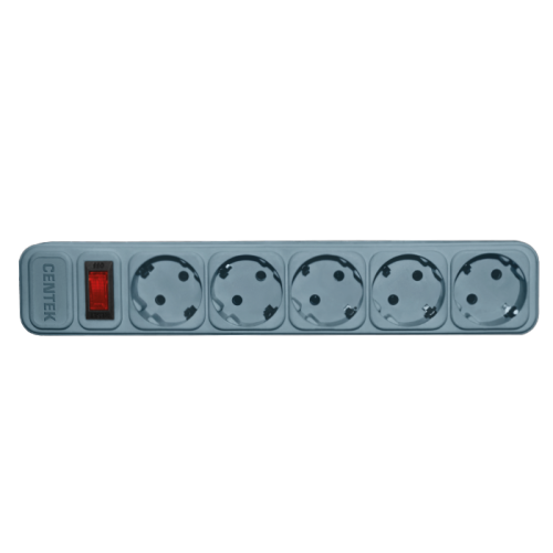 Сетевой фильтр Centek CT-8900-5-3,0 серый