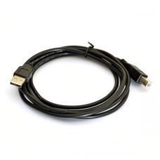 Кабель DeTech USB 2.0 AM-BM Gray 1M