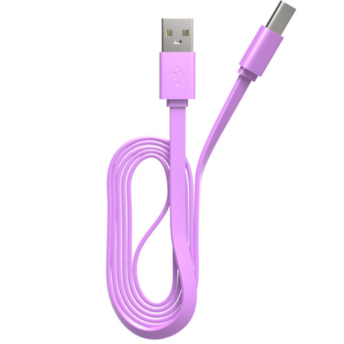 Кабель MAXVI MC-02LF Type-C purple