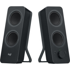 Колонки Logitech Z207 2.0 черный 10Вт беспроводные BT 980-001295