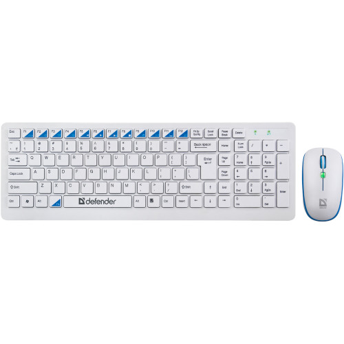 Компл беспров Defender Skyline 895 white(45895)