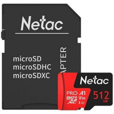 Netac Micro SDXC 512Gb P500 +adapter