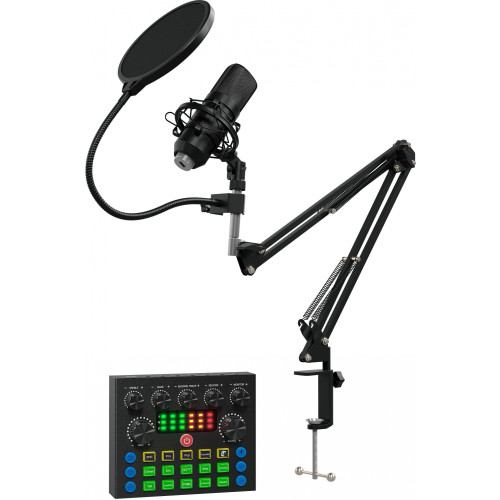 Микрофон Oklick Оклик SM-600G 2,5м черный