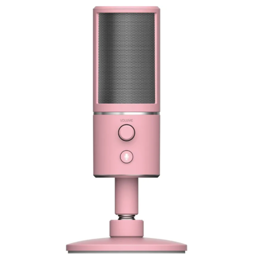 Микрофон игр Razer Seiren X Quartz 2м розовый RZ19-02290300-R3M1