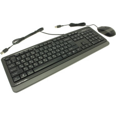 Комплект A4Tech Fstyler F1010 USB black/grey