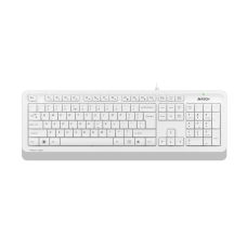 Клав A4Tech Fstyler FK10 USB white/grey