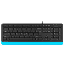 Клав A4Tech Fstyler FK10 USB black/blue
