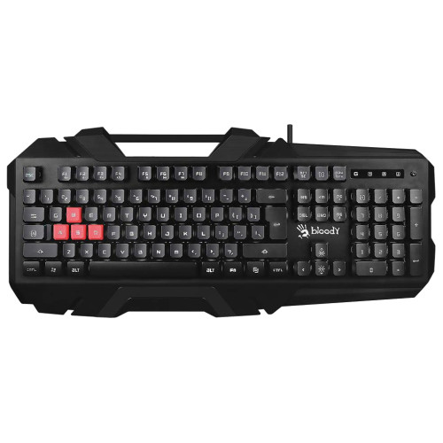 Клавиатура игр A4Tech Bloody B150N For Gamer LED ч