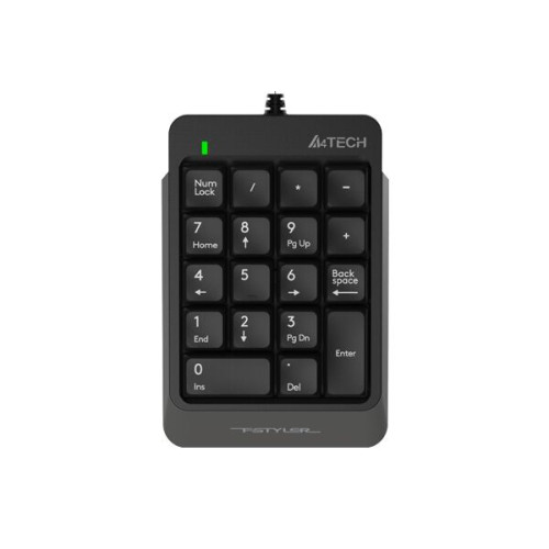 Числовой блок для ноутбука A4Tech Fstyler FK13 USB slim grey