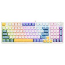 Клавиатура игр Blackzid K1 Rhino белый
