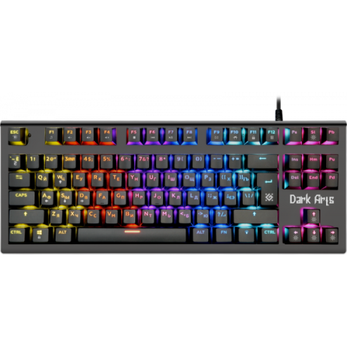 Клав Defender мех Dark Arts GK-375 RU Rainbow (45375)