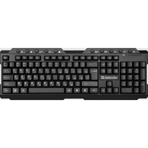 Клав беспров Defender Element HB-195 ч (45195)