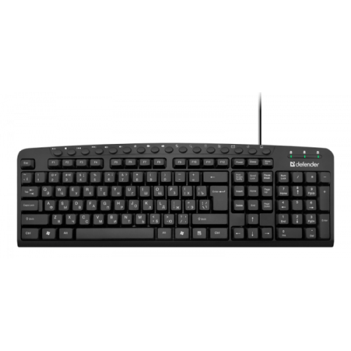 Клавиатура Defender Focus HB-470 RU black (45470)