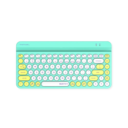 Клавиатура беспр A4Tech Fstyler FBK30 green