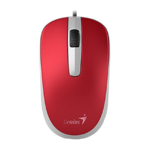 Мышь пров Genius DX-120 USB red