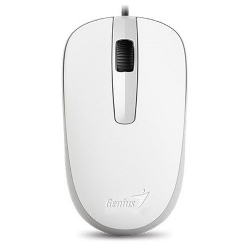 Мышь пров Genius DX-120 USB white