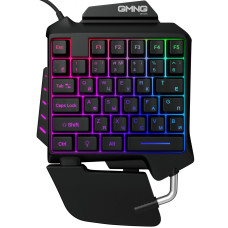 Игровой блок Oklick 703GK черный USB for gamer LED (1533151)