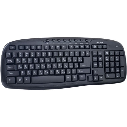 Клав беспров Perfeo "ELLIPSE",USB, ч(PF-5000)