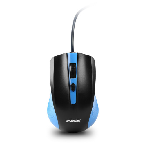 Мышь пров Smartbuy 352 ONЕ USB син-ч(SBM-352-BК)