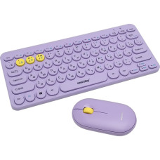 Компл беспров клав+мышь Smartbuy  510590 фиолет, (SBC-510590AG-V)/20