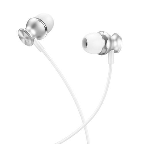 Наушники Hoco M106 1.2m silver