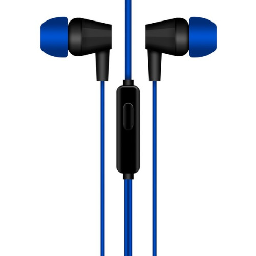 Наушники Krutoff HF-J69 синие (коробка)