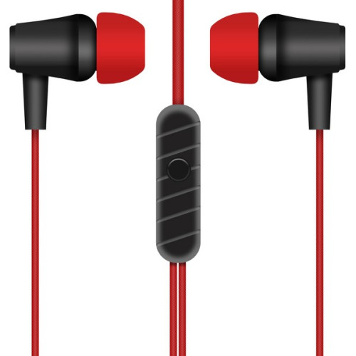 Наушники Krutoff HF-X61 красные (пакет)