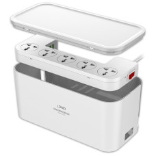 Сетевой фильтр LDNIO SC5309 3USB*5 розетoк 2m white