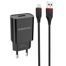 СЗУ Borofone BA20A Micro USB 2.1A black