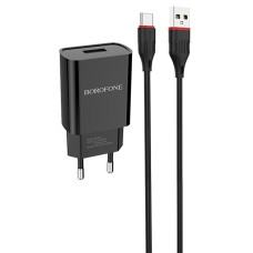 СЗУ Borofone BA20A Type-C 2.1A black