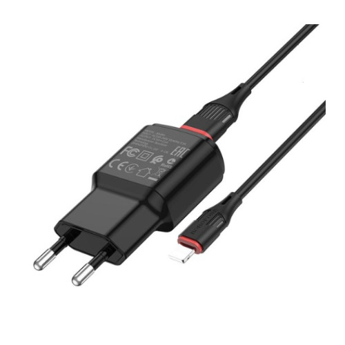 СЗУ Borofone BA48A 8 pin 2.1A black