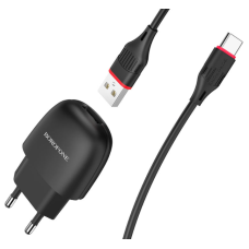 СЗУ Borofone BA49A Type-C 2.1A Fast charge black