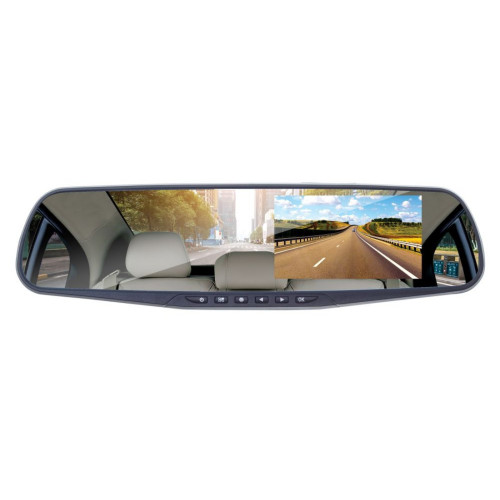 Видеорегистратор Digma 303 MIRROR DUAL черный 5Mpix 1080x1920 1080p 120гр. GP2248