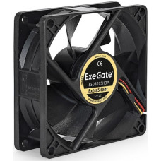 Вентилятор ExeGate ExtraSilent ES08025H3P, 80x80x25 мм, 3pin