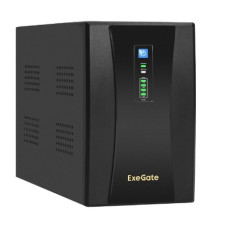 ИБП ExeGate SpecialPro UNB-2000.LED.AVR.4C13.RJ.USB 2000VA/1200W