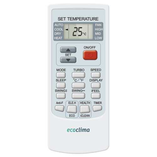 Сплит-система ECOCLIMA EC-AX12/F-4R1 (OUT+IN ECW-AX12/FB-4R1)